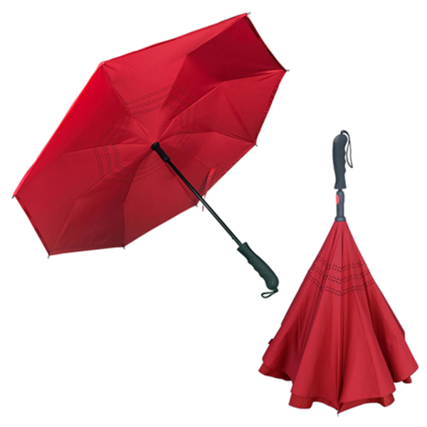 59cm Inverted Umbrella with Logo Print - Image 2